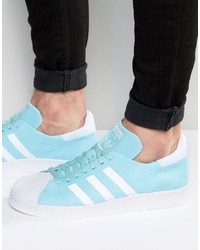 Baskets bleu clair adidas