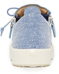 Baskets bleu clair Giuseppe Zanotti