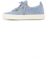 Baskets bleu clair Giuseppe Zanotti