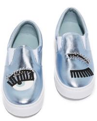 Baskets bleu clair Chiara Ferragni