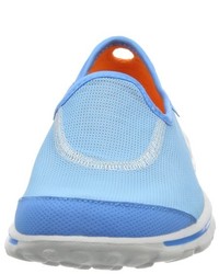 Baskets bleu clair Skechers