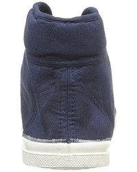 Baskets bleu marine Bensimon