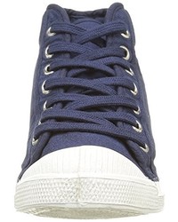 Baskets bleu marine Bensimon