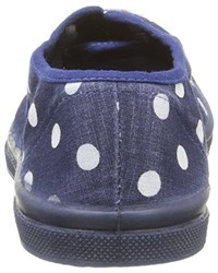 Baskets bleu marine Bensimon