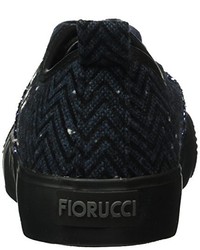Baskets bleu marine Fiorucci