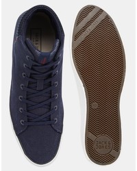 Baskets bleu marine Jack and Jones