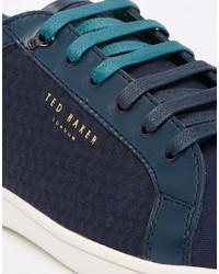 Baskets bleu marine Ted Baker