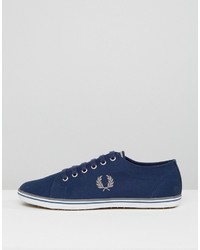 Baskets bleu marine Fred Perry