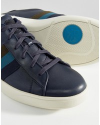 Baskets bleu marine Paul Smith