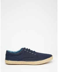 Baskets bleu marine Pull&Bear