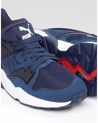 Baskets bleu marine Puma