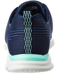 Baskets bleu marine Skechers