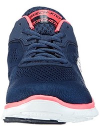 Baskets bleu marine Skechers