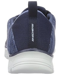 Baskets bleu marine Skechers