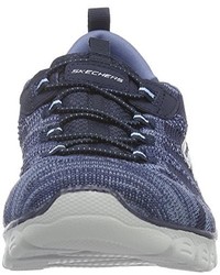 Baskets bleu marine Skechers