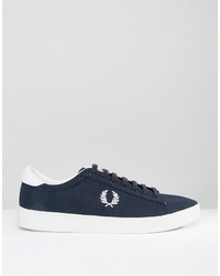 Baskets bleu marine Fred Perry