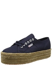 Baskets bleu marine Superga