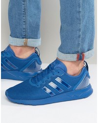 Baskets bleues adidas