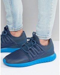 Baskets bleues adidas