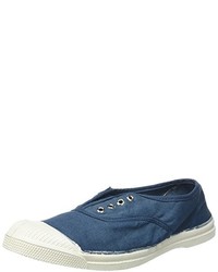 Baskets bleues Bensimon