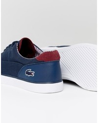 Baskets bleues Lacoste