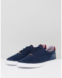 Baskets bleues Lacoste