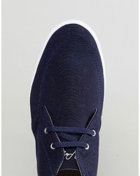 Baskets bleues Fred Perry