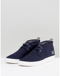 Baskets bleues Fred Perry