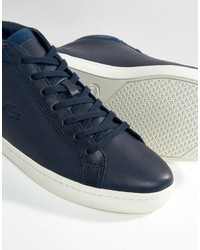 Baskets bleues Lacoste