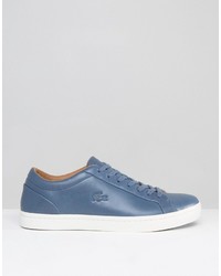 Baskets bleues Lacoste