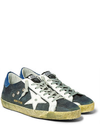 Baskets bleues Golden Goose Deluxe Brand