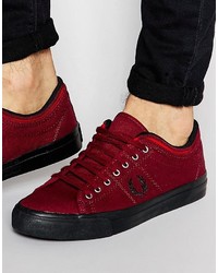 Baskets bordeaux Fred Perry