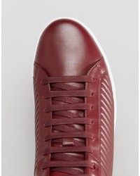 Baskets bordeaux Hugo Boss