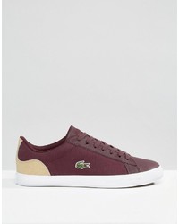 Baskets bordeaux Lacoste