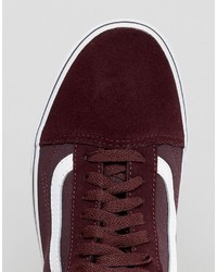 Baskets bordeaux Vans