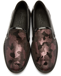 Baskets camouflage noires Jimmy Choo