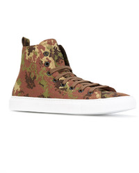 Baskets camouflage tabac DSQUARED2