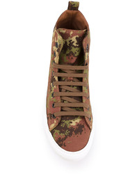 Baskets camouflage tabac DSQUARED2