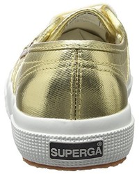 Baskets dorées Superga