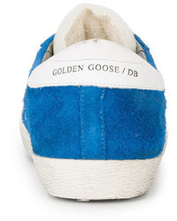 Baskets en caoutchouc bleues Golden Goose