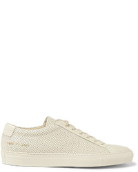 Baskets en cuir beiges Common Projects