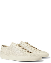 Baskets en cuir beiges Common Projects