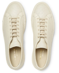 Baskets en cuir beiges Common Projects