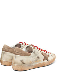 Baskets en cuir beiges Golden Goose Deluxe Brand