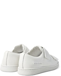 Baskets en cuir beiges Acne Studios