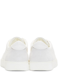 Baskets en cuir blanches Moncler