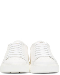 Baskets en cuir blanches Moncler