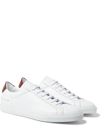 Baskets en cuir blanches Common Projects