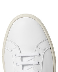 Baskets en cuir blanches Common Projects