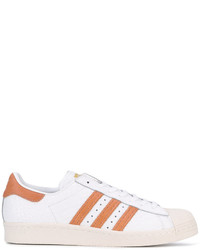 Baskets en cuir blanches adidas